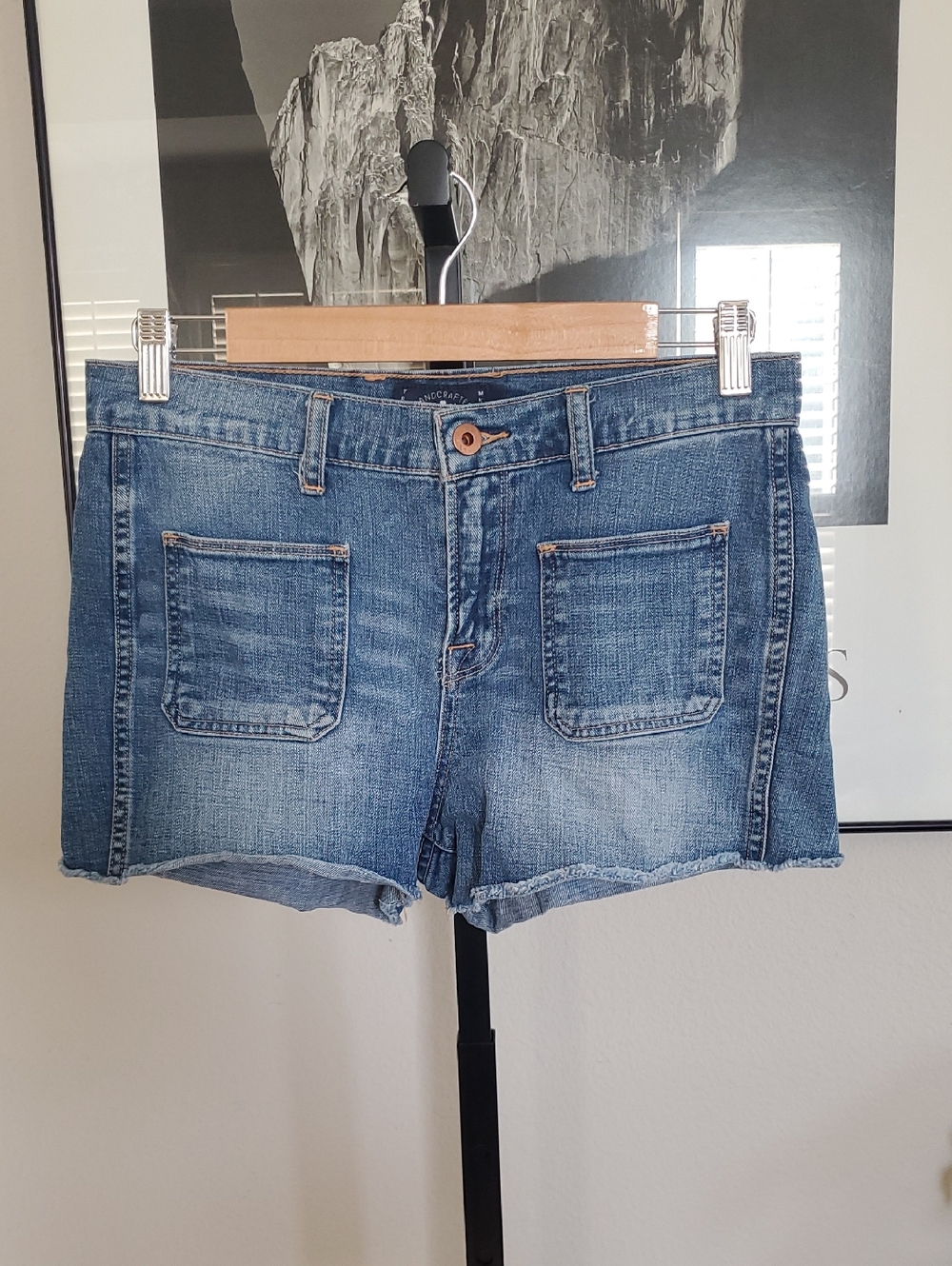 Classic Blue Denim Women’s Shorts